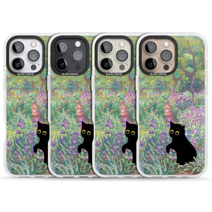 Cat in Monet's Giverny Garden