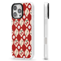 Vintage Cherry Diamond Pattern