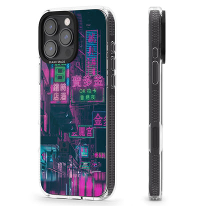 Bande nocturne au néon