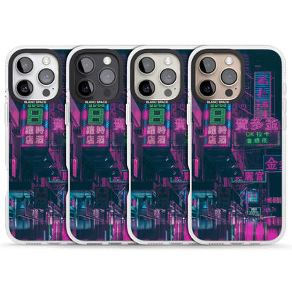 Bande nocturne au néon