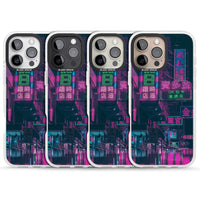 Bande nocturne au néon