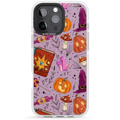 Witchy Cartoon Halloween Pattern