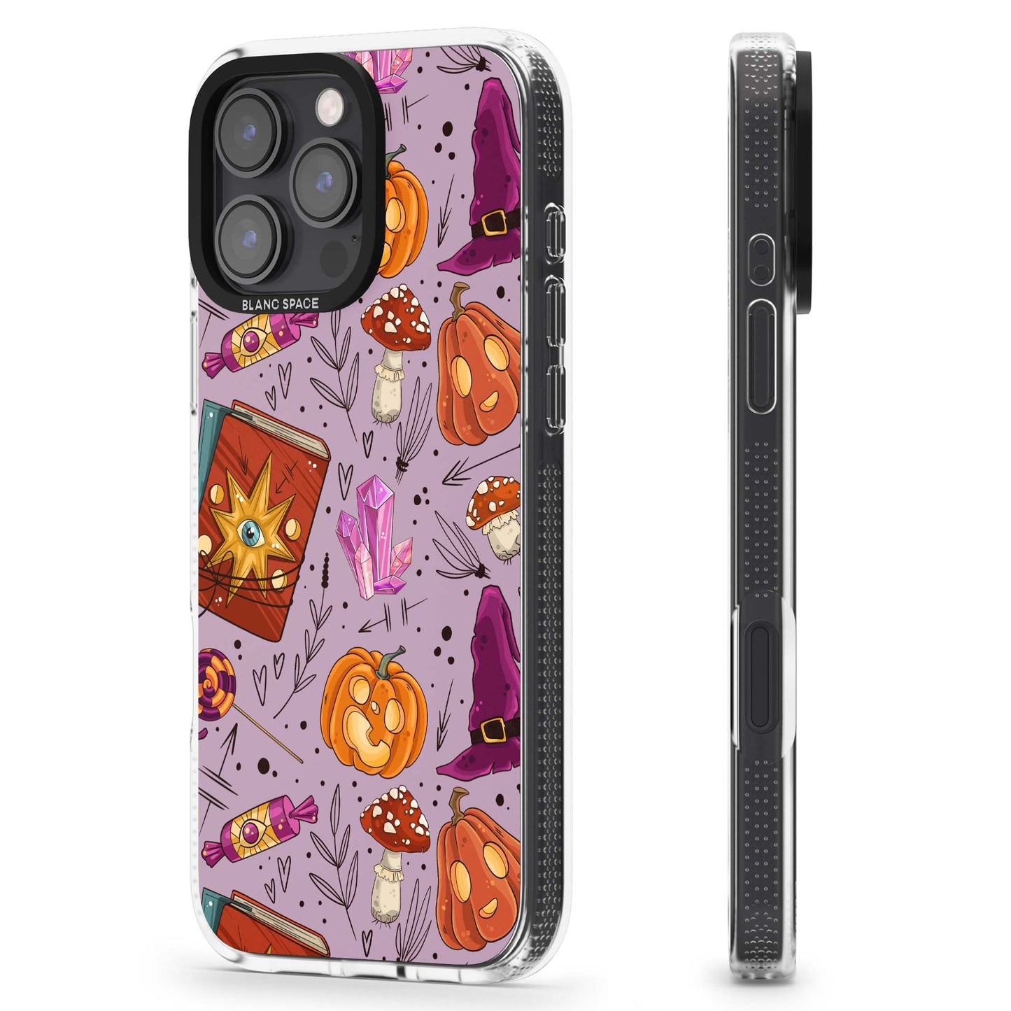 Witchy Cartoon Halloween Pattern