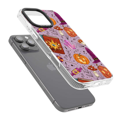 Witchy Cartoon Halloween Pattern