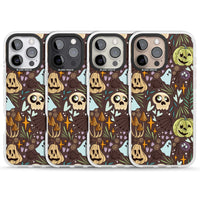 Goblincore Cartoon Halloween Pattern