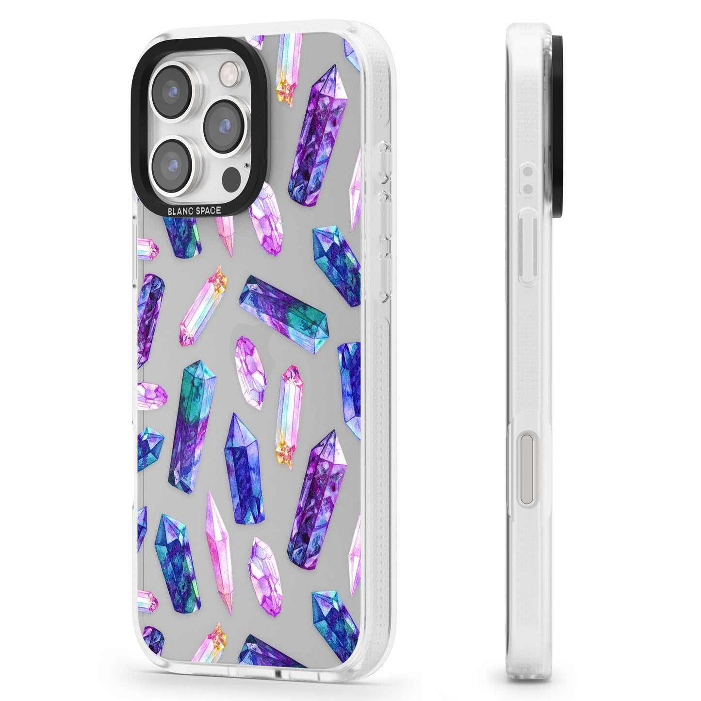 Iridescent Prism Crystals