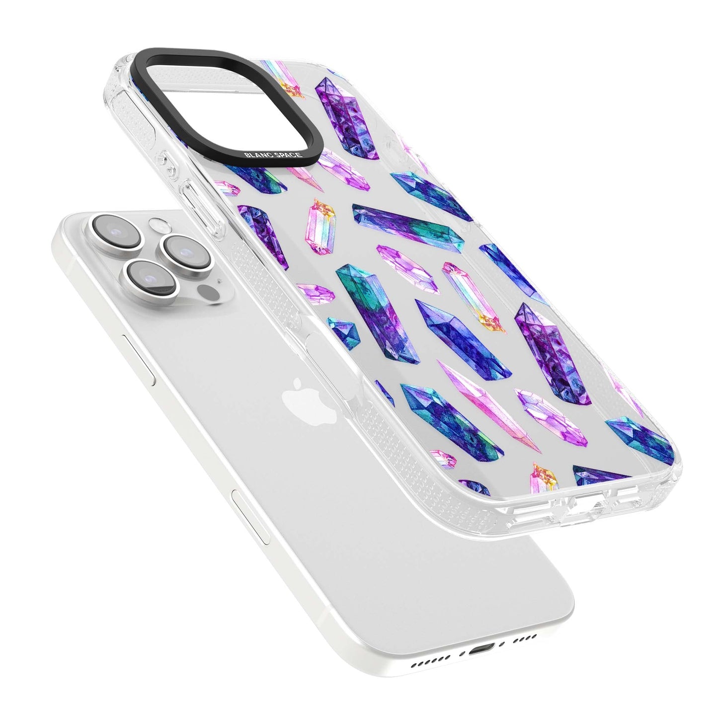 Iridescent Prism Crystals