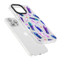 Iridescent Prism Crystals