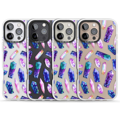 Iridescent Prism Crystals