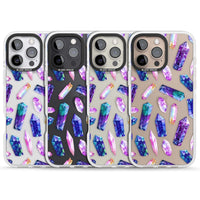 Iridescent Prism Crystals