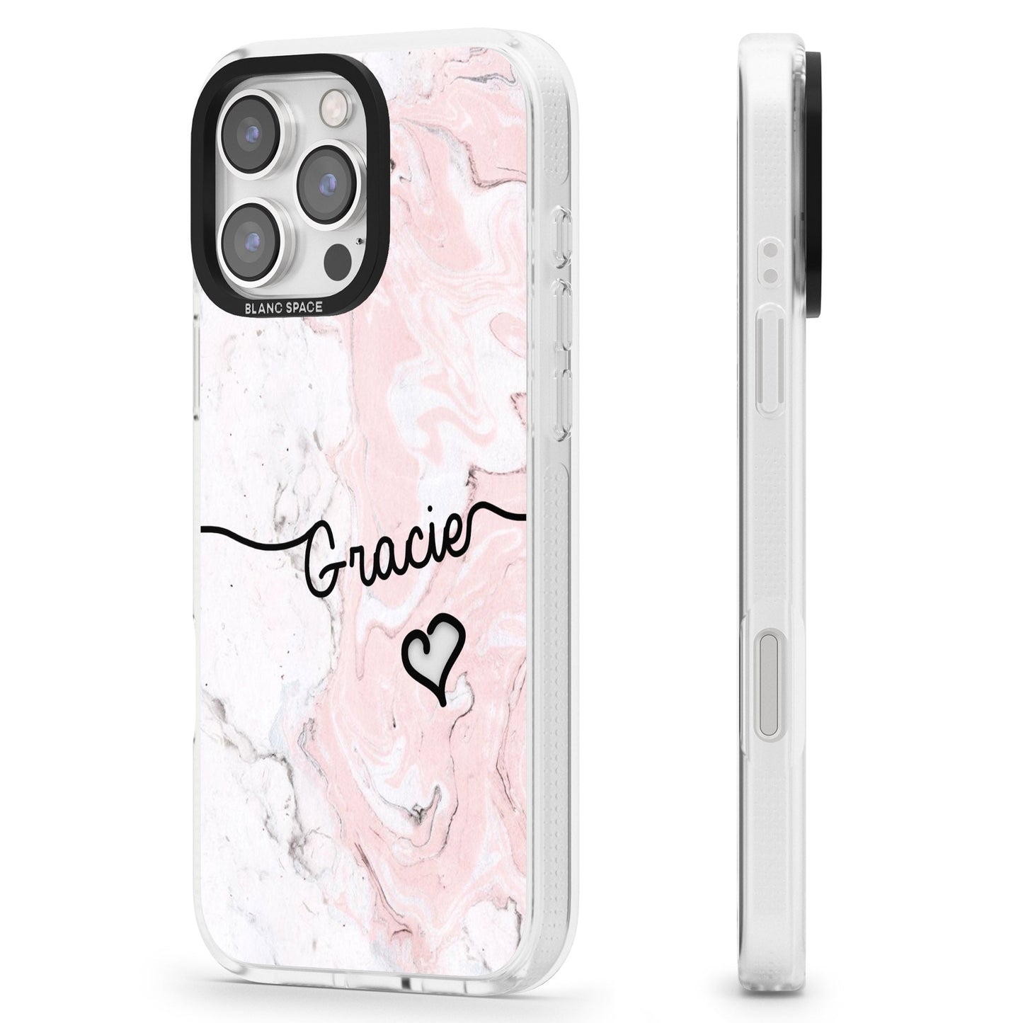 Personalised Pink Marble