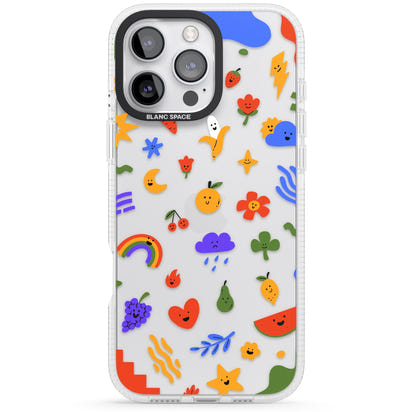 Quirky Cute Icon Pattern