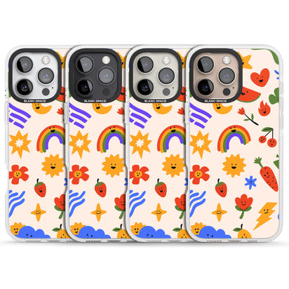 Verspielte Kawaii-Symbole