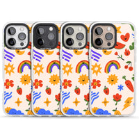 Verspielte Kawaii-Symbole