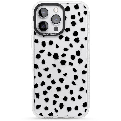 Black Dalmatian Polka Dot