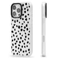 Black Dalmatian Polka Dot