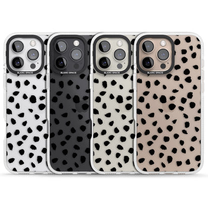 Black Dalmatian Polka Dot