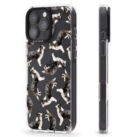 Border Collie Pattern Watercolour