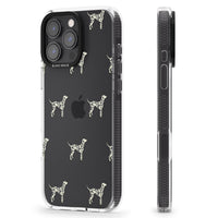 Motif de chien dalmatien