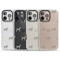 Motif de chien dalmatien