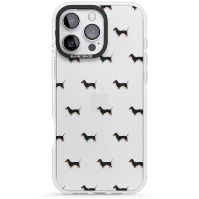 Dachshund Pattern Clear