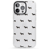 Dachshund Pattern Clear