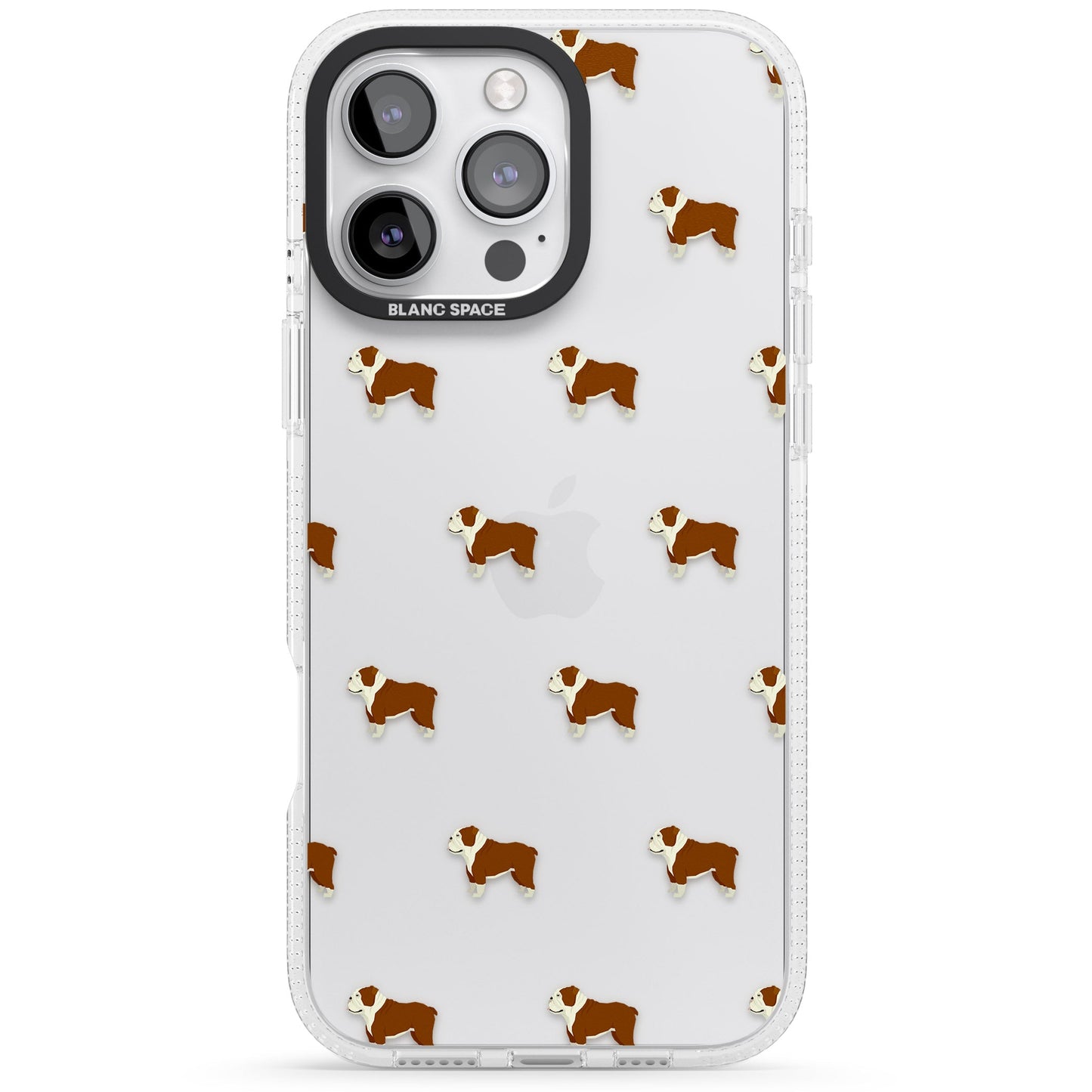 Motif bouledogue clair