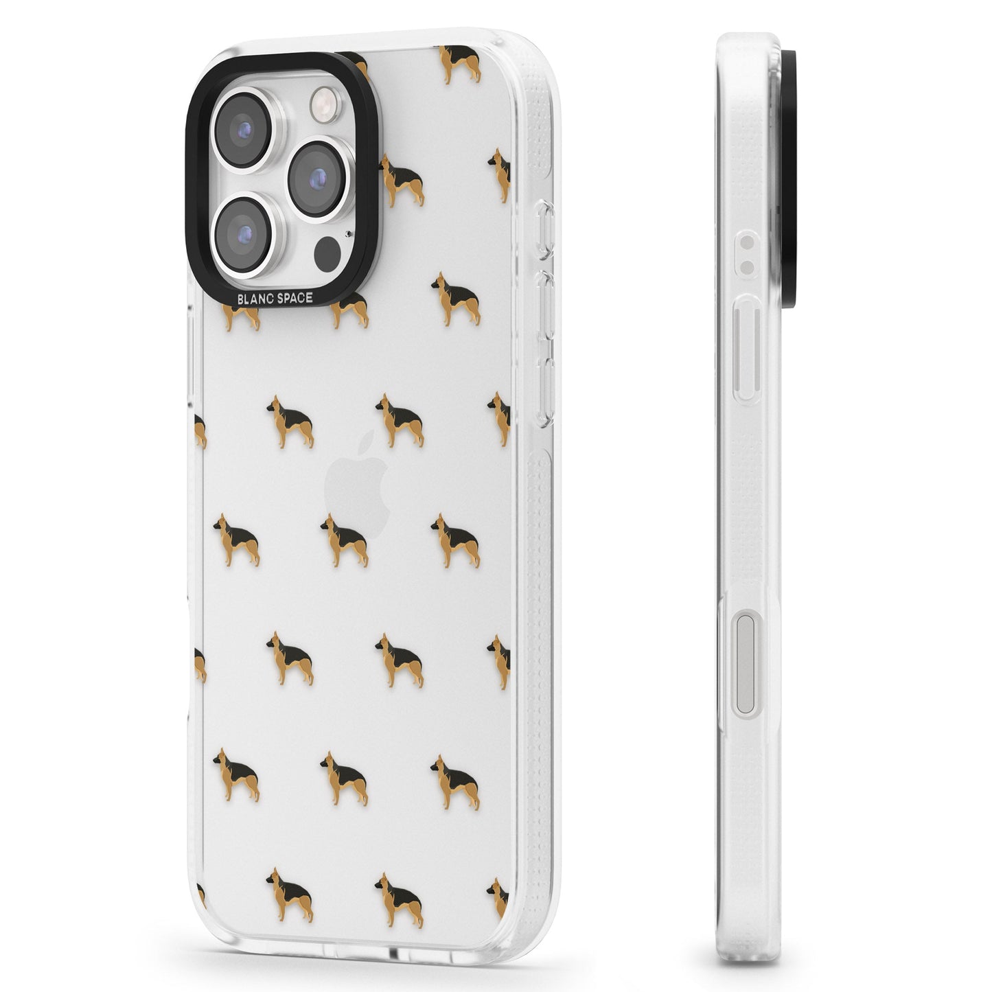 German Shepherd Pattern Clear