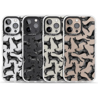 German Shepherd Pattern Black