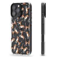 Beagle Watercolor Pattern