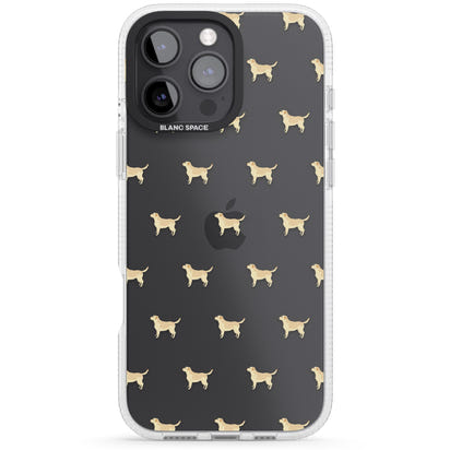 Tan Labrador Dog Pattern