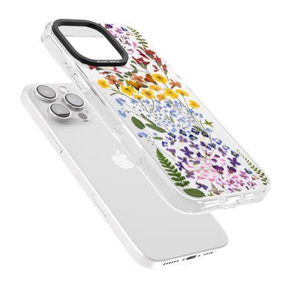 Pressed Wildflower Stripe