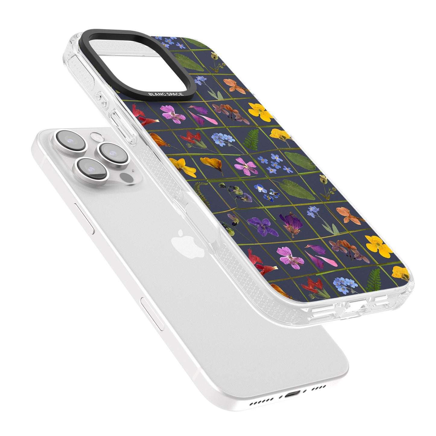 Grille de fleurs sauvages