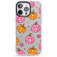 Motif de citrouilles Fleurs et Étoiles