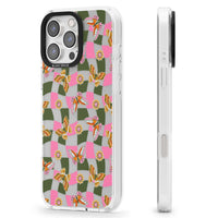 Wavy Butterfly Checked Pattern