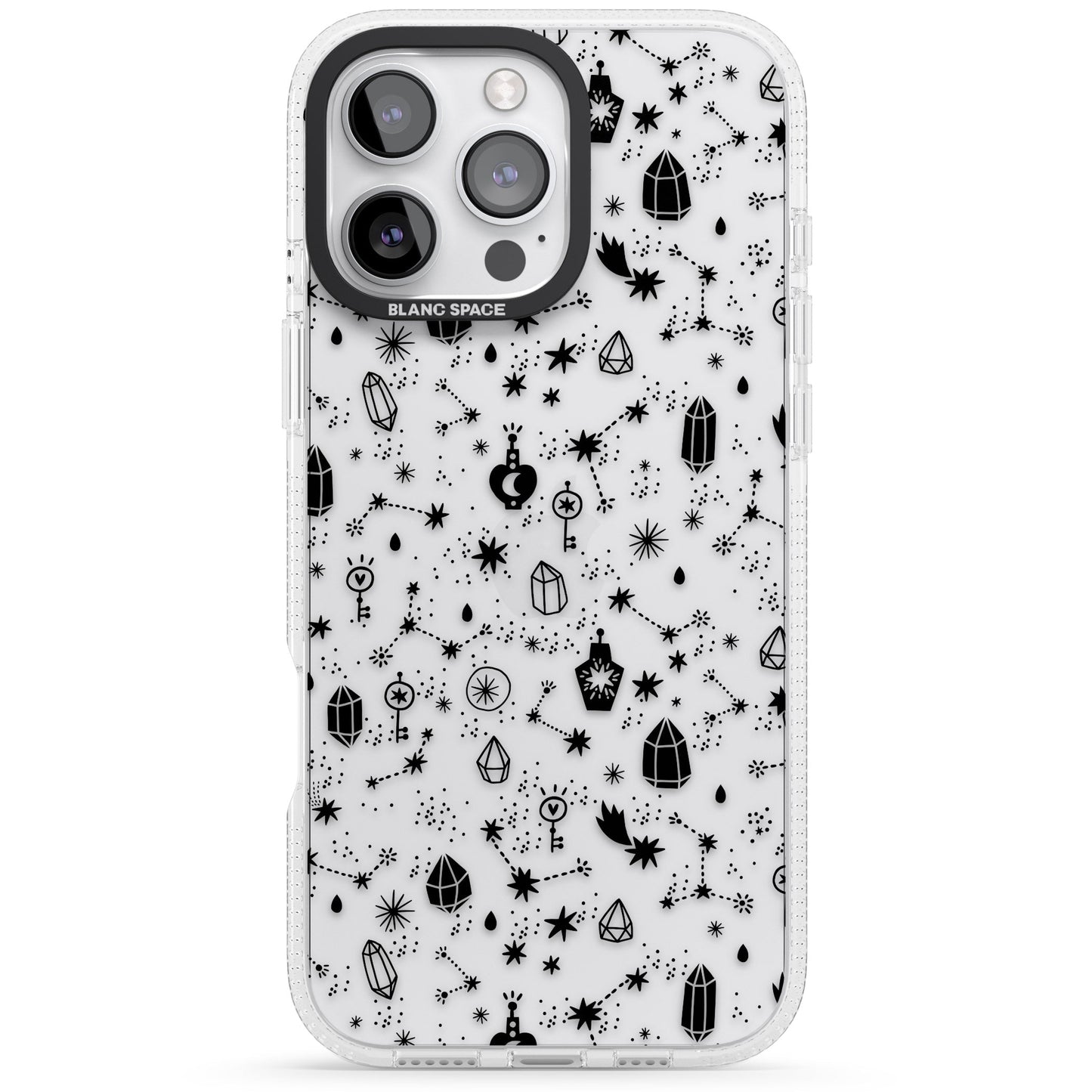 Black Cosmic Crystal