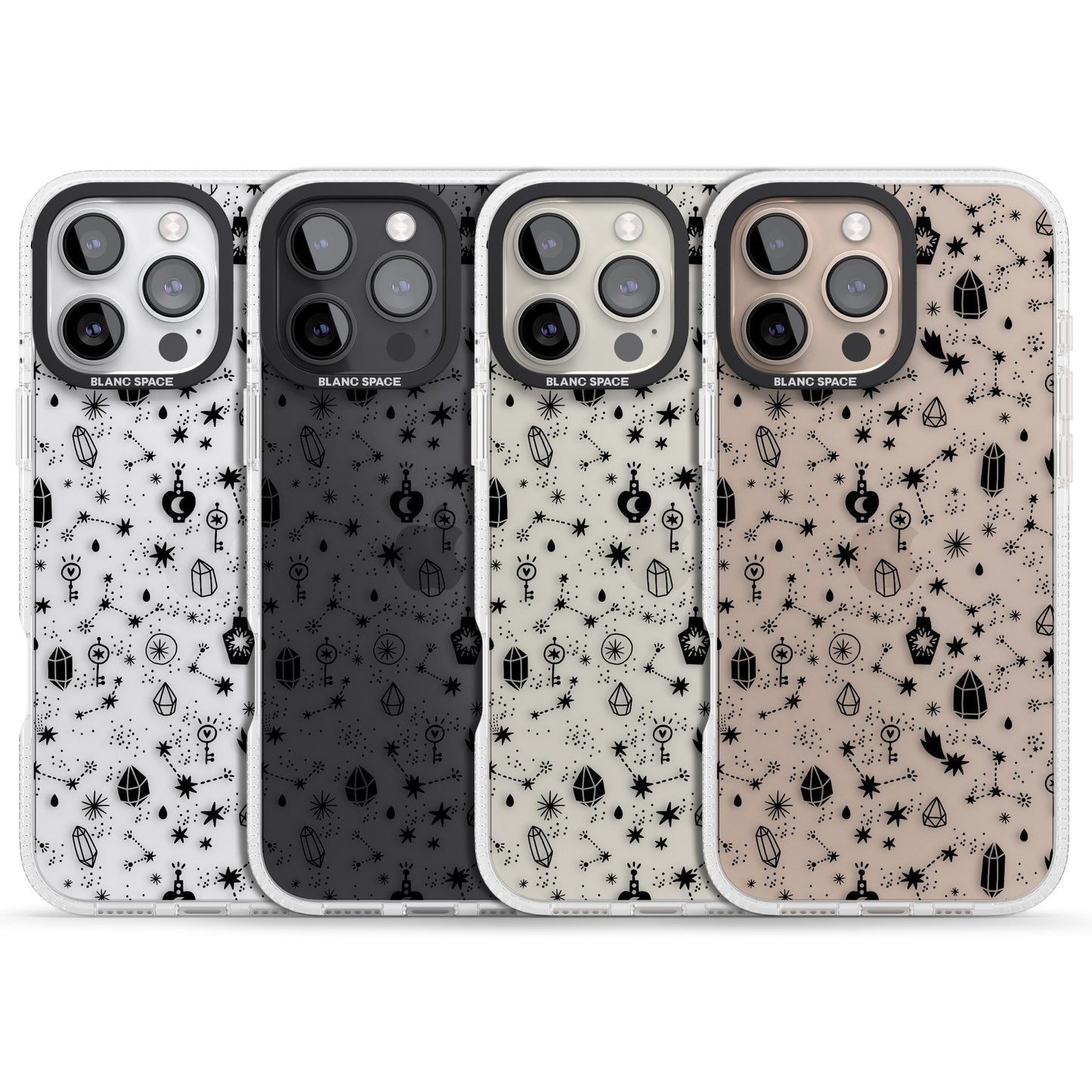 Black Cosmic Crystal