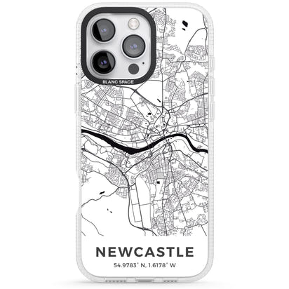 Stadtplan von Newcastle
