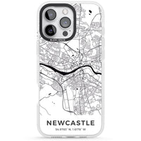 Stadtplan von Newcastle