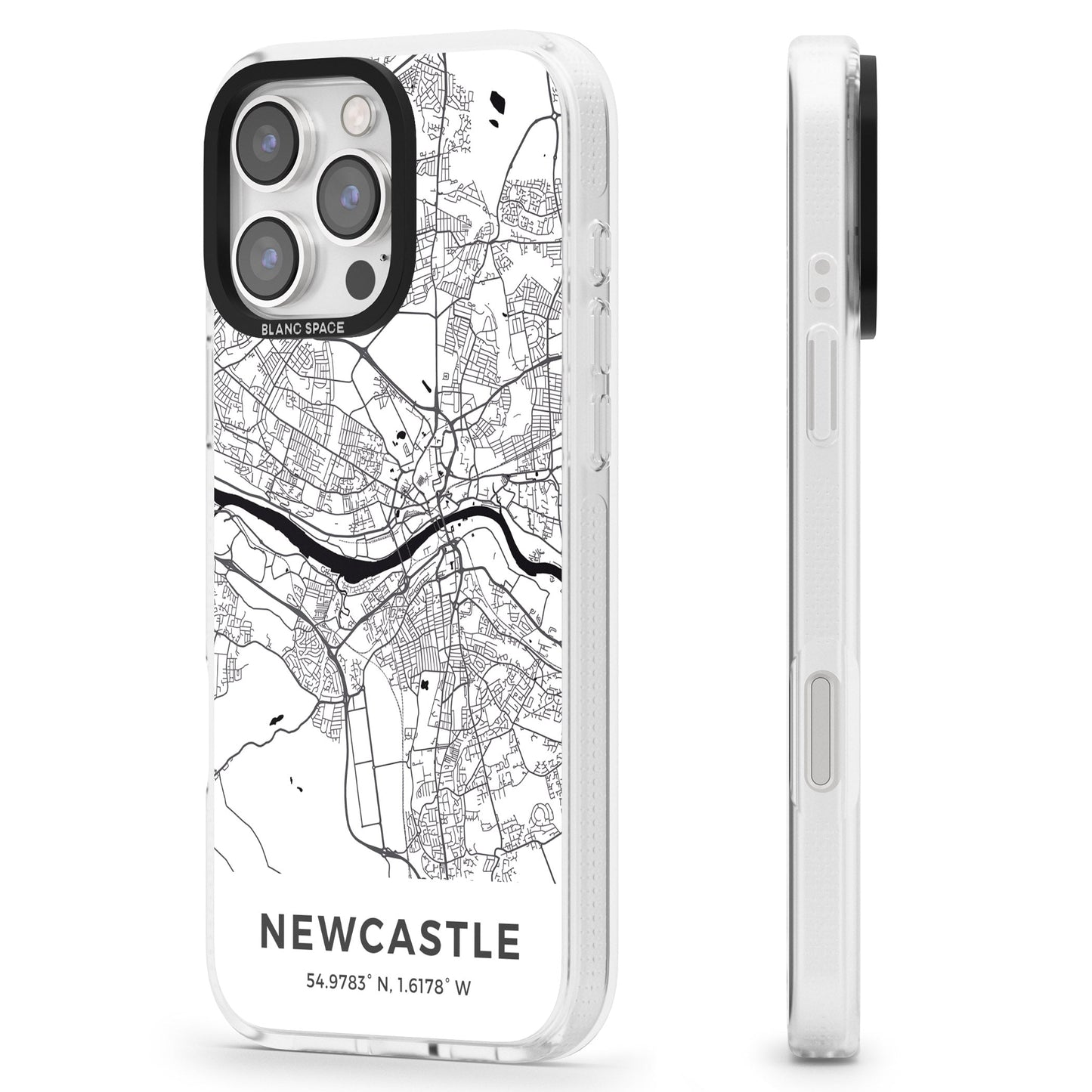 Stadtplan von Newcastle