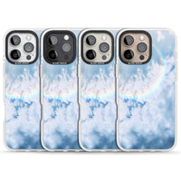 Pastellfarbener Regenbogenhimmel