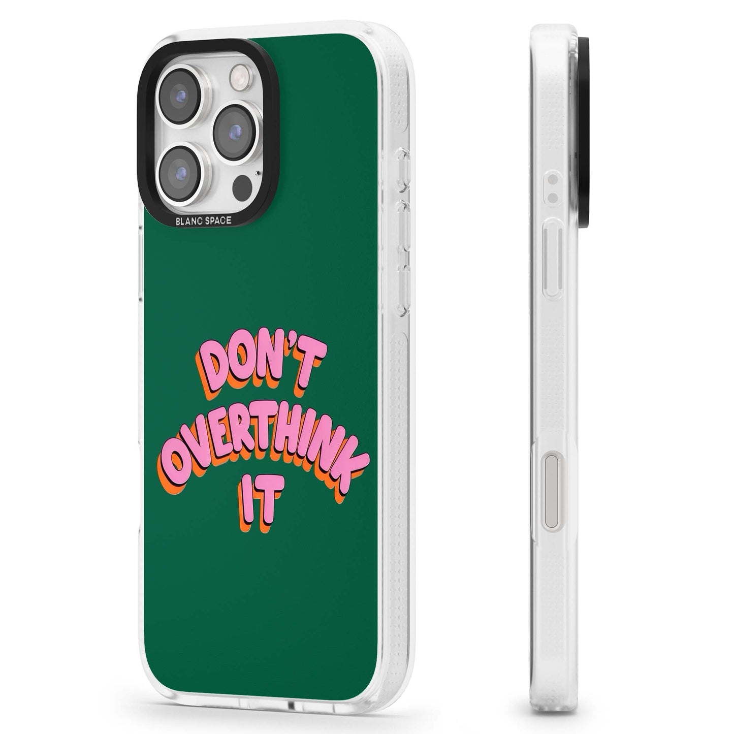 N'y réfléchissez pas trop.