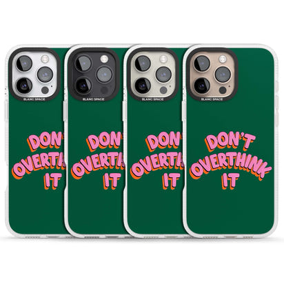 N'y réfléchissez pas trop.