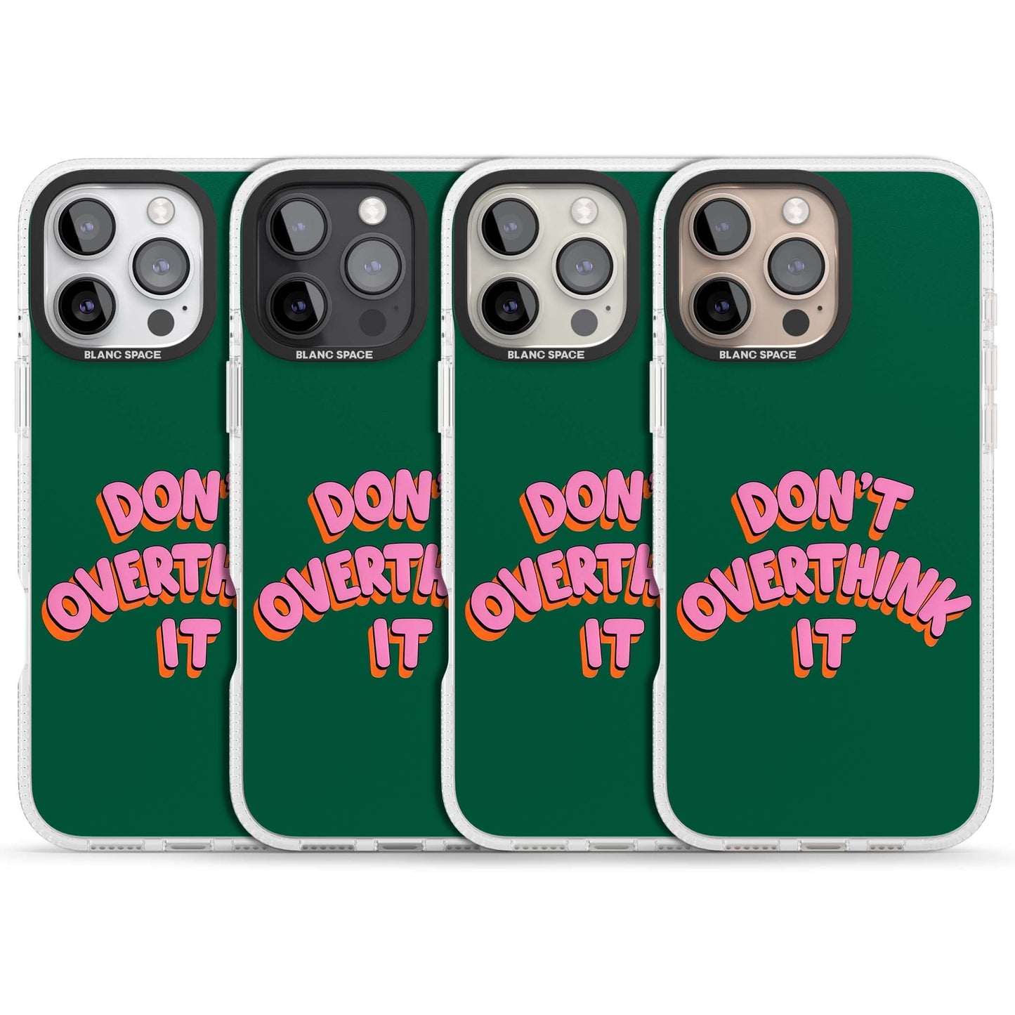 N'y réfléchissez pas trop.