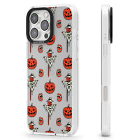 Retro Red Pumpkins & Scarecrows