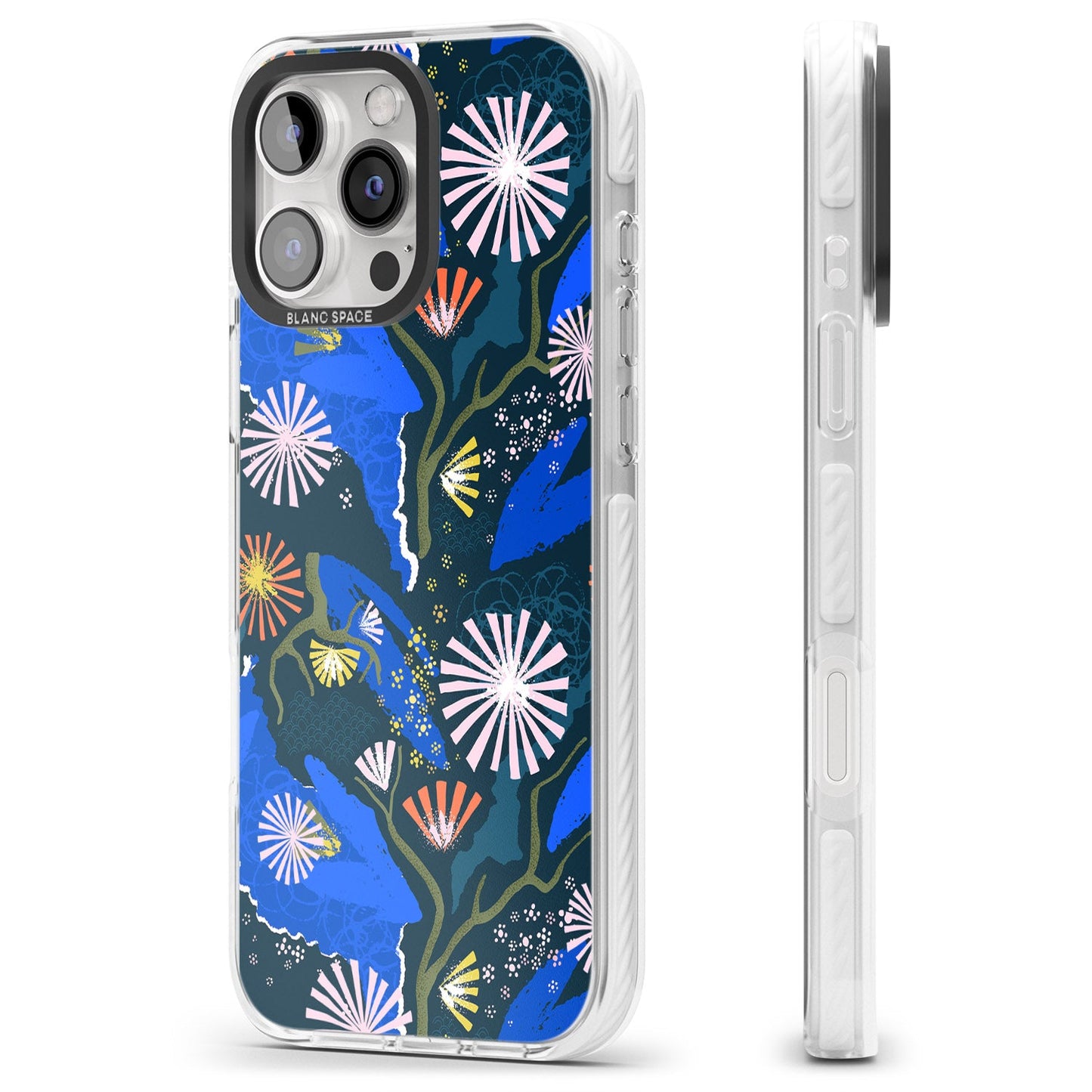 Dark Botanicals Abstract Pattern