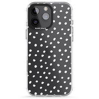 Messy White Dot Pattern