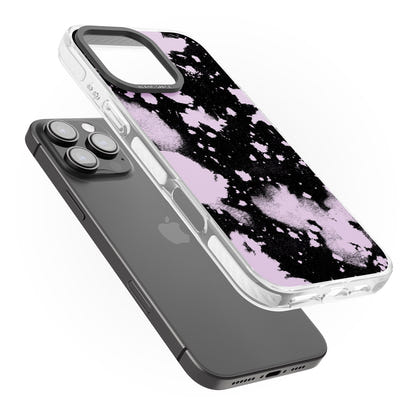 Pink & Black Acid Wash Tie Dye