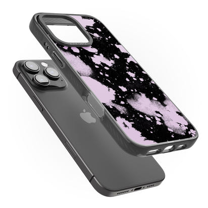 Pink & Black Acid Wash Tie Dye