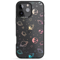 Pastellfarbenes Weltraumuniversum